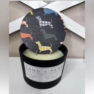Sand and Paw Dachshund Candle